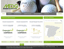 Tablet Screenshot of mistorneosdegolf.com